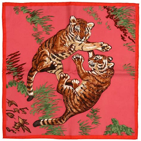 hermes silk scarf square tiger|hermes shoes for women.